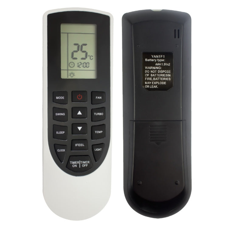 For GREE Air Conditioner YAN1F1 Remote Control Replacement Parts - Air-Conditioner by PMc TechLife | Online Shopping South Africa | PMc TechLife | Buy Now Pay Later Mobicred