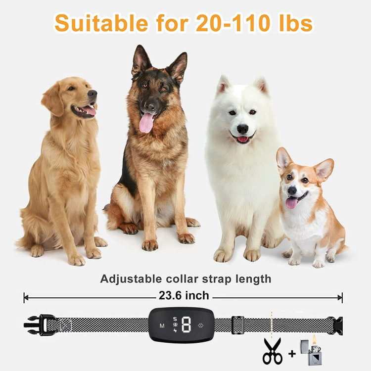 Intelligent Stop Bark Dog Trainer Anti-Barking Pet Supplies(Black) - Training Aids by PMC TechLife | Online Shopping South Africa | PMC TechLife | Buy Now Pay Later Mobicred