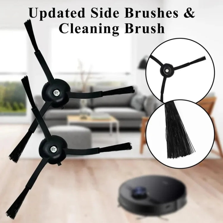 For Roborock G20 / S8 Plus / S8 / S8 Pro Vacuum Cleaner Accessories 1pair Rubber Brush - free shipping - PMc TechLife - Order now!