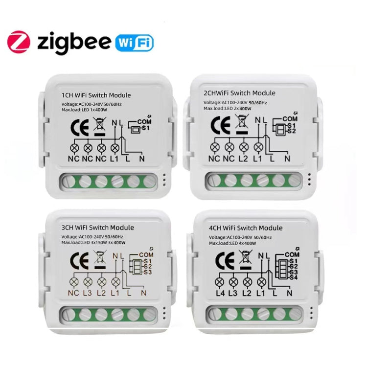 3CH Zigbee Smart Switch Module For Alexa / Google Home / Tuya Smart Life APP - Smart Switch by PMC Jewellery | Online Shopping South Africa | PMC Jewellery | Buy Now Pay Later Mobicred