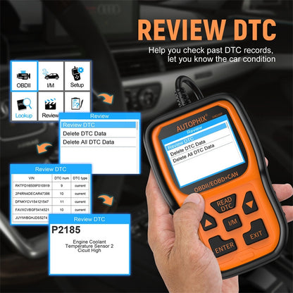 AUTOPHIX OM126P OBD2 Automotive Scanner Car Engine Diagnosis Tool - Code Readers & Scan Tools by AUTOPHIX | Online Shopping South Africa | PMC Jewellery | Buy Now Pay Later Mobicred