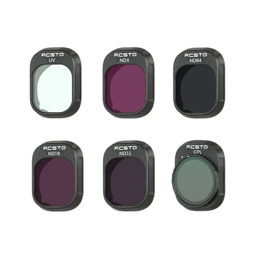 For DJI Mini 4 Pro RCSTQ Filter HD Protective Mirror Drone Accessories, Style: ND8+ND16+ND32+ND64+UV+CPL - Other by RCSTQ | Online Shopping South Africa | PMC Jewellery | Buy Now Pay Later Mobicred