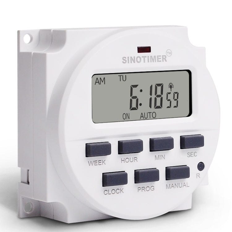 SINOTIMER TM618SH  1 Second Interval Digital LCD Timer Switch Programmable Time Relay 12V - Switch by SINOTIMER | Online Shopping South Africa | PMC TechLife | Buy Now Pay Later Mobicred