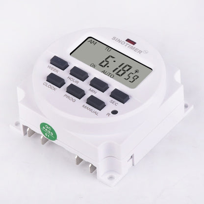 SINOTIMER TM618SH  1 Second Interval Digital LCD Timer Switch Programmable Time Relay 12V - Switch by SINOTIMER | Online Shopping South Africa | PMC Jewellery | Buy Now Pay Later Mobicred