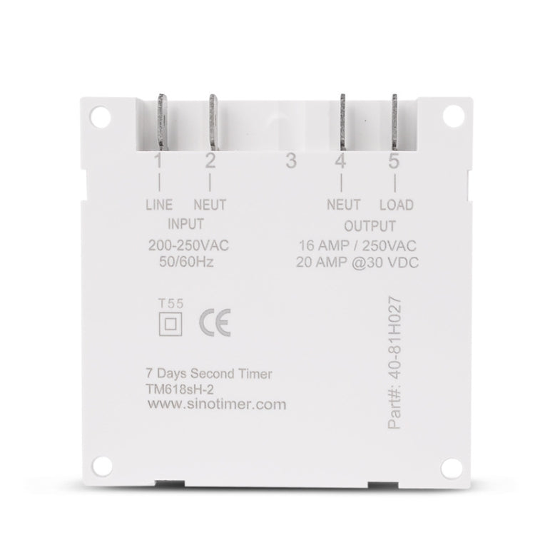 SINOTIMER TM618SH  1 Second Interval Digital LCD Timer Switch Programmable Time Relay 12V - Switch by SINOTIMER | Online Shopping South Africa | PMC TechLife | Buy Now Pay Later Mobicred
