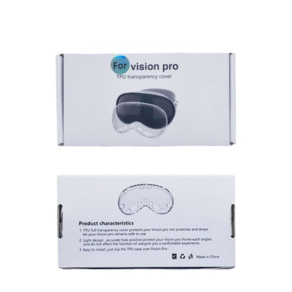 For Apple Vision Pro 4 In 1 Kit Lens Cover Battery Protection Case Accessories, Spec: A Style Black - VR Accessories by PMC Jewellery | Online Shopping South Africa | PMC Jewellery | Buy Now Pay Later Mobicred