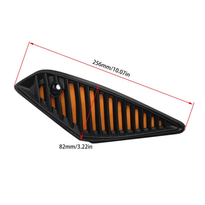 For KTM 1290 Air Filter Dust Cover(Black Orange) - Ornamental Parts by PMC Jewellery | Online Shopping South Africa | PMC Jewellery | Buy Now Pay Later Mobicred