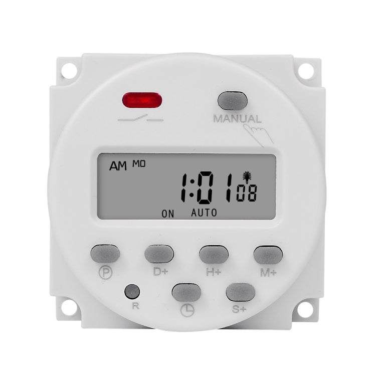 SINOTIMER CN101S-4 12V 1 Second Interval Digital LCD Timer Switch 7 Days Weekly Programmable Time Relay - Switch by SINOTIMER | Online Shopping South Africa | PMC TechLife | Buy Now Pay Later Mobicred