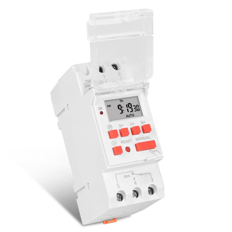 SINOTIMER TM919B-2 220V 30A Programmable Digital Timer Switch Automatic Cycle Timing Controller - Switch by SINOTIMER | Online Shopping South Africa | PMC Jewellery | Buy Now Pay Later Mobicred