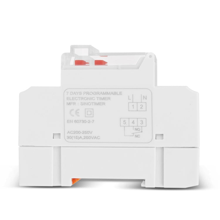 SINOTIMER TM919B-1 110V 30A Programmable Digital Timer Switch Automatic Cycle Timing Controller - Switch by SINOTIMER | Online Shopping South Africa | PMC TechLife | Buy Now Pay Later Mobicred