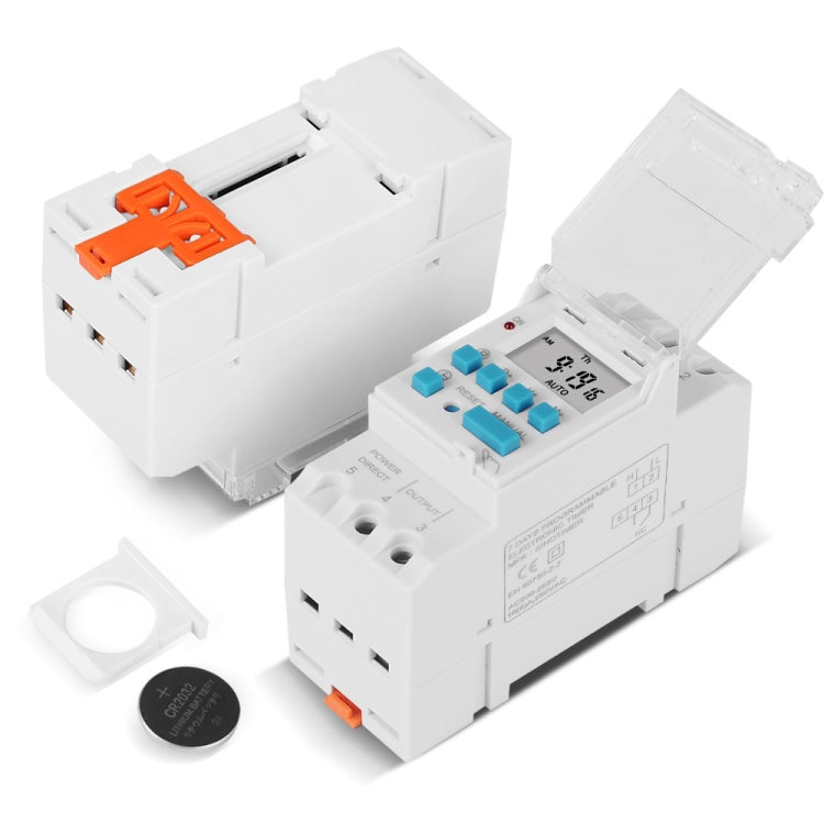 SINOTIMER TM919H-2 220V 16A DIN Rail 4 Pins Voltage Output Digital Switch Timer Automatic Cycle Timing Controller - Switch by SINOTIMER | Online Shopping South Africa | PMC TechLife | Buy Now Pay Later Mobicred