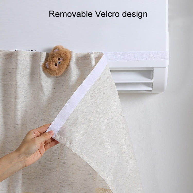 Air Conditioner Windshield Anti-Direct Blow Baby Windshield Curtain Dust Cover, Model: White Rabbit - free shipping - PMC TechLife - Order now!
