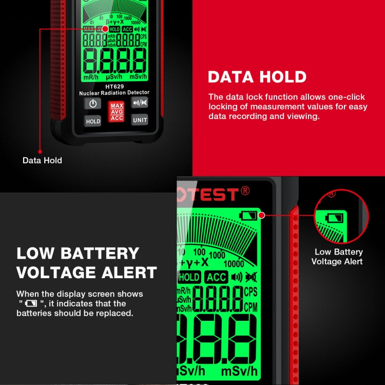 HABOTEST Nuclear Radiation Pollution Radioactive Marble Detector - Radiation Detector by HABOTEST | Online Shopping South Africa | PMC Jewellery | Buy Now Pay Later Mobicred