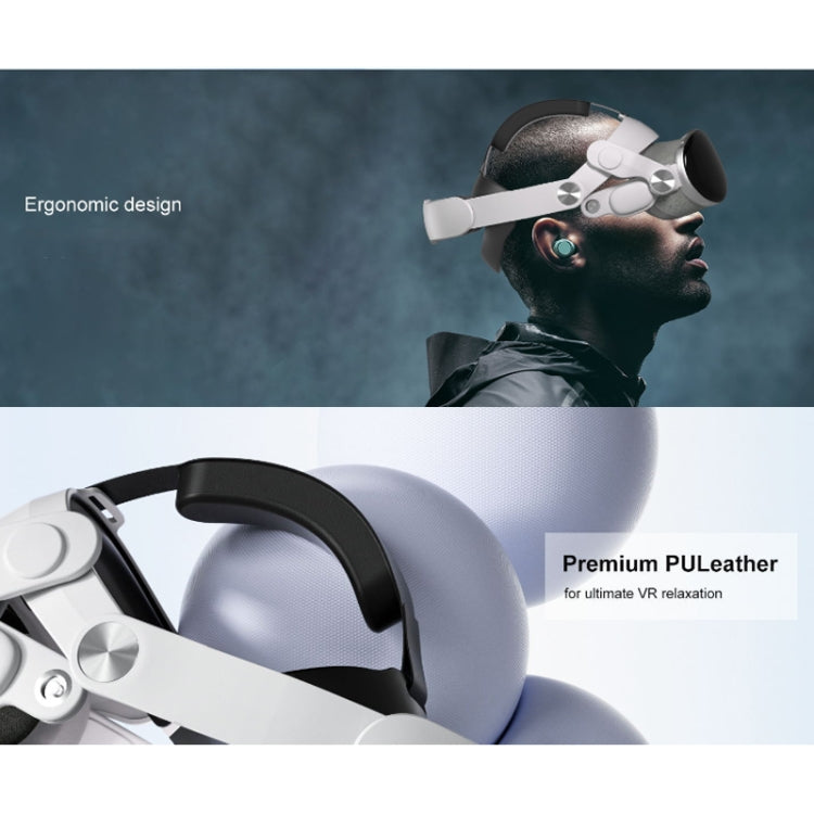 For Apple Vision Pro VR Headset Replaceable Elite Strap Comfort Adjustable Headband - VR Accessories by PMC TechLife | Online Shopping South Africa | PMC TechLife | Buy Now Pay Later Mobicred