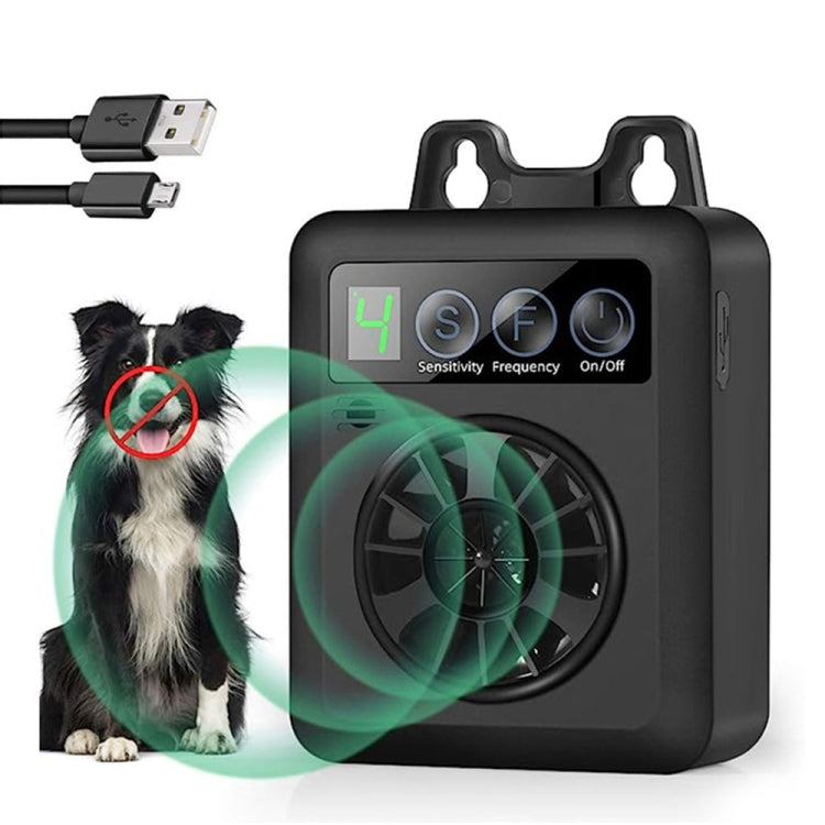 K6 Digital Display Intelligent Ultrasonic Barking Control Device Dog Training Device Repellent Device(Black) - Training Aids by PMC TechLife | Online Shopping South Africa | PMC TechLife | Buy Now Pay Later Mobicred