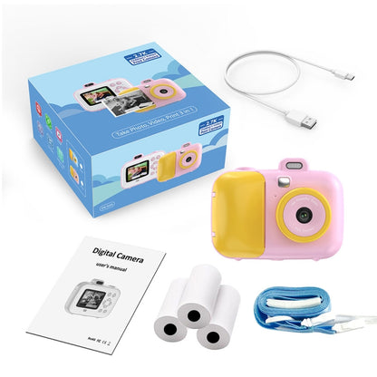 2.4-Inch Smart Digital Kids Thermal Printing Camera With Printing Paper, Color: 503J Blue Fixed Focus - Children Cameras by PMC Jewellery | Online Shopping South Africa | PMC Jewellery | Buy Now Pay Later Mobicred