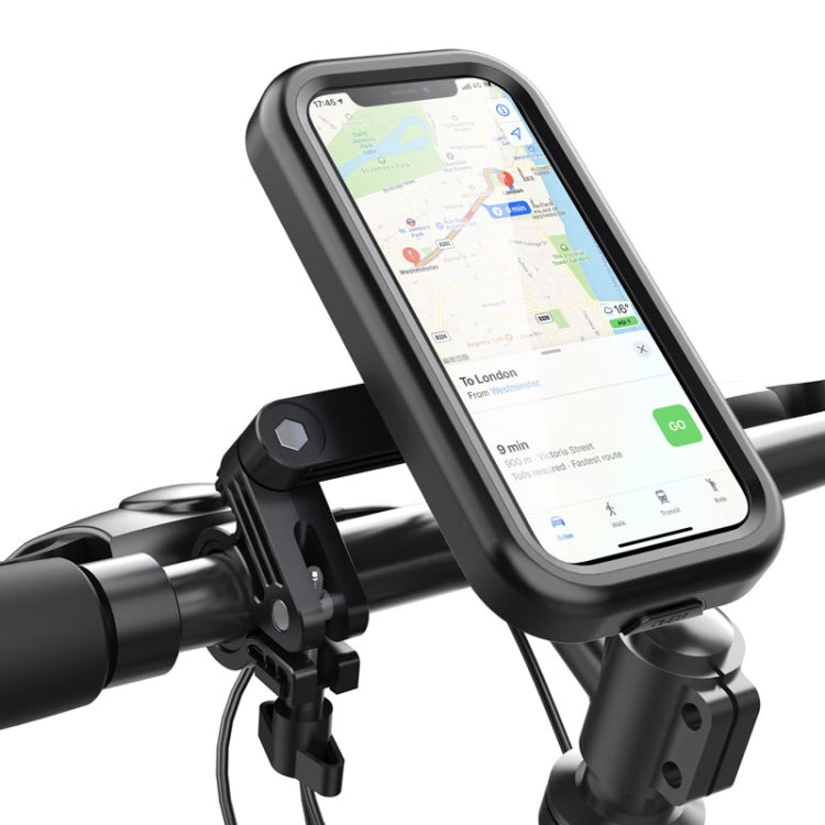 Waterproof Motorcycle Bicycle Cell Phone Holder 360 Rotating Riding Navigation Holder, Model: Handlebar - Holder by PMC Jewellery | Online Shopping South Africa | PMC Jewellery | Buy Now Pay Later Mobicred