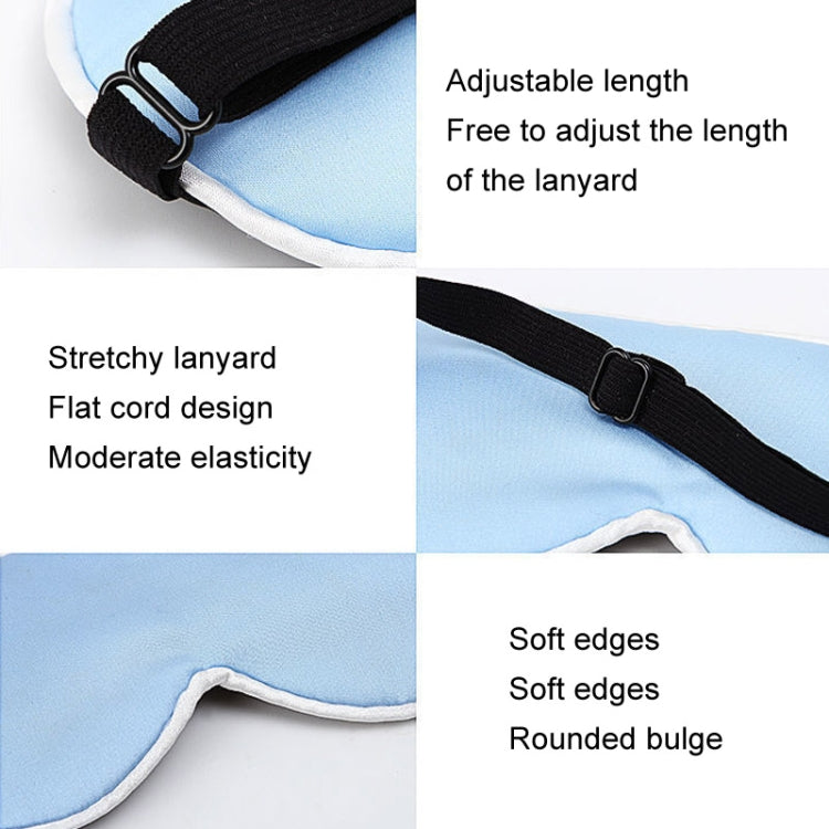 Baby Blackout Sun Eyeshade Baby UV Silk Mask(Blue) - free shipping - PMC TechLife - Order now!