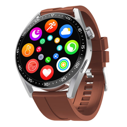 HW28 1.39-inch IP67 Waterproof Health Monitoring Bluetooth Call Smart Watch with NFC Payment(Coffee) - Smart Watches by PMC Jewellery | Online Shopping South Africa | PMC Jewellery | Buy Now Pay Later Mobicred