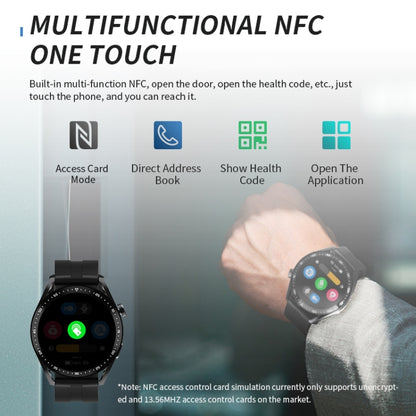 HW28 1.39-inch IP67 Waterproof Health Monitoring Bluetooth Call Smart Watch with NFC Payment(Green) - Smart Watches by PMC Jewellery | Online Shopping South Africa | PMC Jewellery | Buy Now Pay Later Mobicred