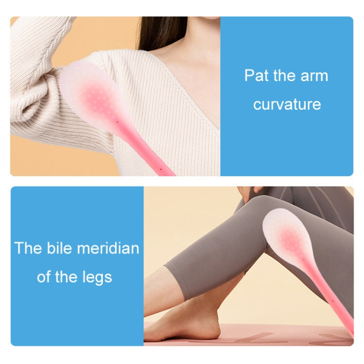 Meridian Points Gua Sha Patting Board Silicone Palm Massage Whacker, Style: Green 38cm - free shipping - PMC TechLife - Order now!