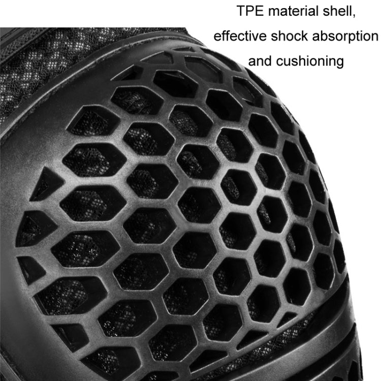 SULAITE Cycling Honeycomb Breathable Heat Dissipation Motorcycle Adjustable Protective Gear, Style: 2pcs /Set Elbow Pads - free shipping - PMC TechLife - Order now!