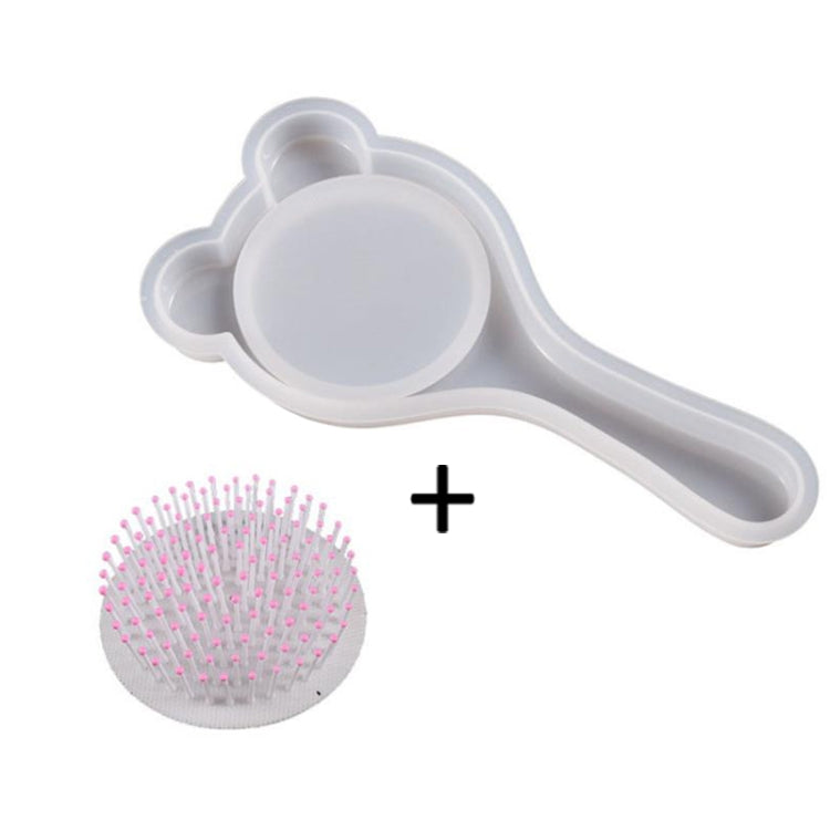 Air Cushion Comb Set Silicone Mold DIY Epoxy Resin Craft Making Mold, Spec: Bear Ear 002 - free shipping - PMc TechLife - Order now!