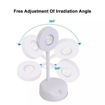 Rechargeable LED Motion Sensor Wireless Spotlight Dimmable Picture Light 1200mAH(White) - Sensor LED Lights by PMC Jewellery | Online Shopping South Africa | PMC Jewellery | Buy Now Pay Later Mobicred