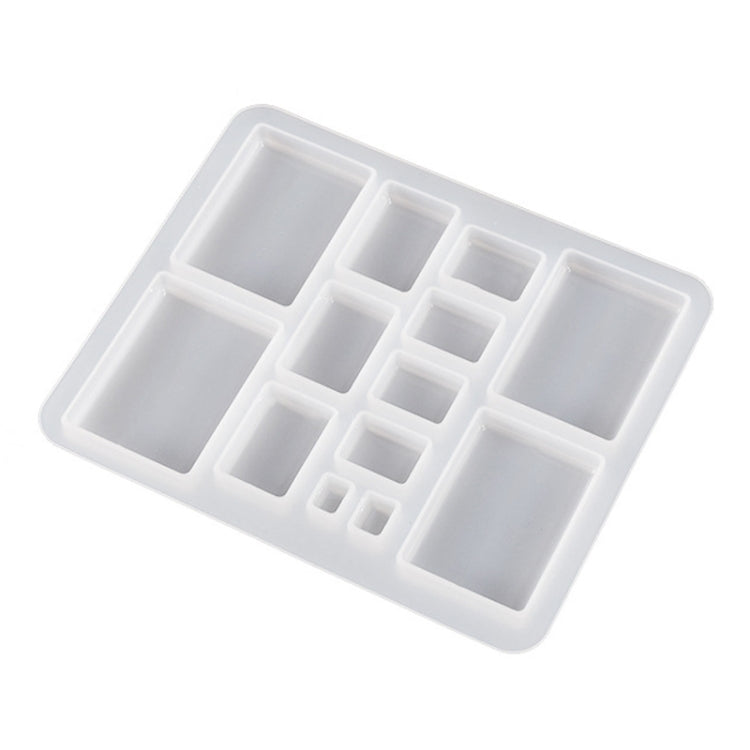 DIY Epoxy Resin Three-Dimensional Geometric Pendant Earring Silicone Mold, Spec: Rectangle - free shipping - PMc TechLife - Order now!