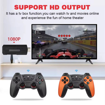 X2 Ultra Video Game Stick Console With 2.4G Double Wireless Controller 64GB - Pocket Console by PMC Jewellery | Online Shopping South Africa | PMC Jewellery | Buy Now Pay Later Mobicred