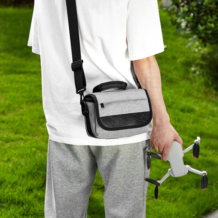 For DJI Mini 4 Pro Baona BN-H016 Portable Waterproof Crossbody Drones Storage Bag(Black) - free shipping - PMC TechLife - Order now!