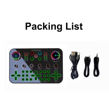 K600 48V English Version Live Dedicated Sound Card(Black) - Live Sound Effects Processors by PMC Jewellery | Online Shopping South Africa | PMC Jewellery | Buy Now Pay Later Mobicred