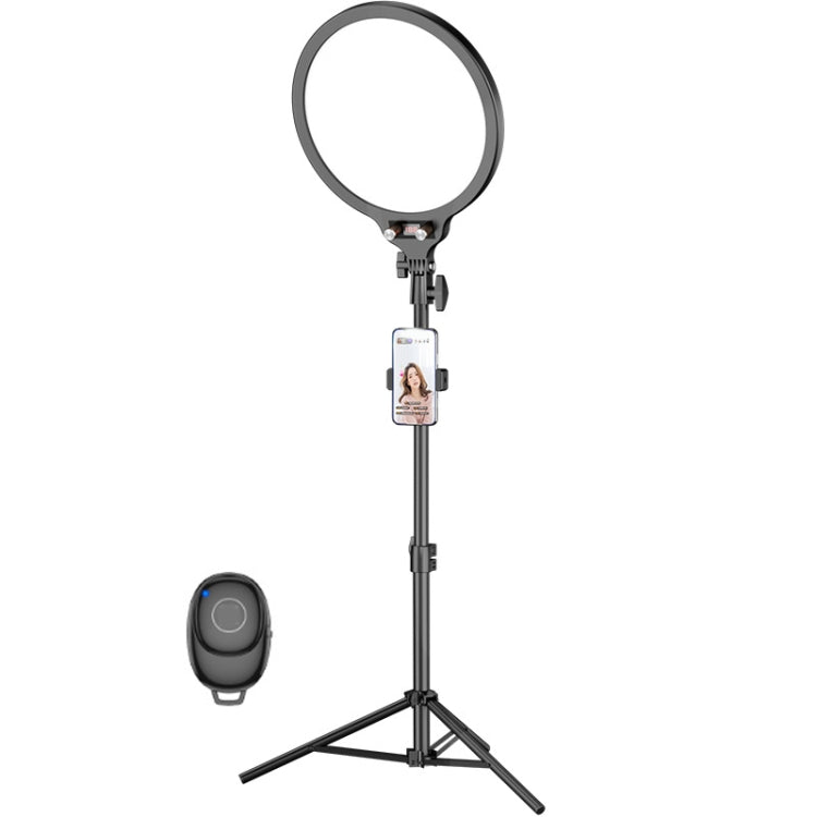 12.6 Inch Full-Screen Selfie Ring Light Tripod Set For Live Stream, Spec: 210cm Bracket - Selfie Light by PMC Jewellery | Online Shopping South Africa | PMC Jewellery | Buy Now Pay Later Mobicred