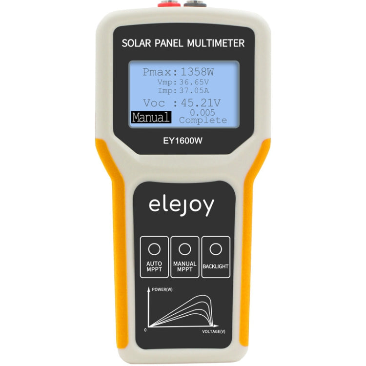 elejoy 1600W MPPT Solar Photovoltaic Panel Multimeter(EY1600W) - Digital Multimeter by elejoy | Online Shopping South Africa | PMC Jewellery | Buy Now Pay Later Mobicred