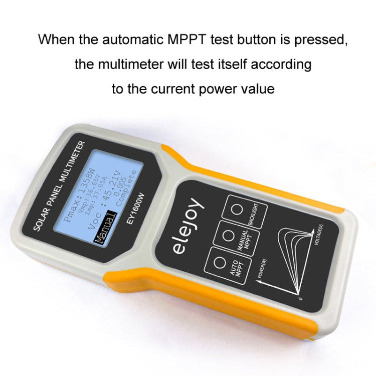 elejoy 1600W MPPT Solar Photovoltaic Panel Multimeter(EY1600W) - free shipping - PMC Jewellery - Order now!