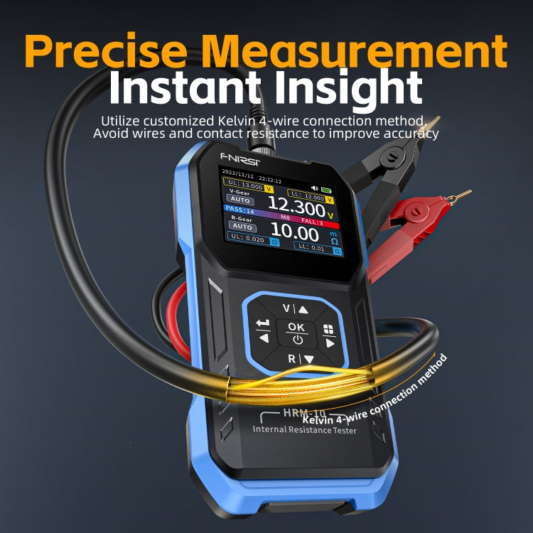 FNIRSI 18650 Lithium Battery Internal Resistance Voltage Measuring Instrument(HRM-10) - Battery & Resistance Tester by FNIRSI | Online Shopping South Africa | PMC Jewellery | Buy Now Pay Later Mobicred