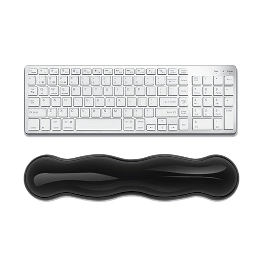 Cool Silicone Keyboard Wrist Rest Mouse Pad Relieve Wrist Fatigue, Spec: Large Transparent Gray - Mouse Pads by PMC Jewellery | Online Shopping South Africa | PMC Jewellery | Buy Now Pay Later Mobicred