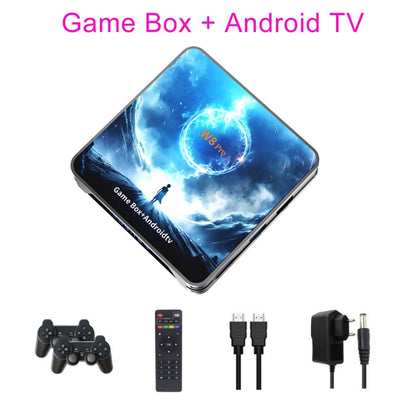 W8PRO 64G Dual System HD Wireless Joystick Retro Gaming Console With 36000+ Games US Plug - Pocket Console by PMC Jewellery | Online Shopping South Africa | PMC Jewellery | Buy Now Pay Later Mobicred