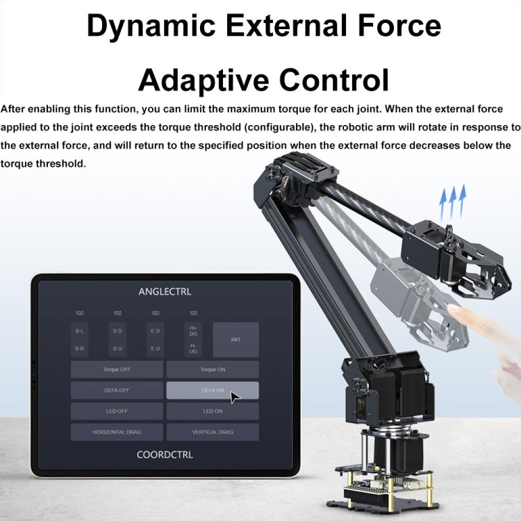 Waveshare 25118 RoArm-M2-S Desktop Robotic Arm Kit, Based On ESP32, 4-DOF(EU Plug) - free shipping - PMc TechLife - Order now!