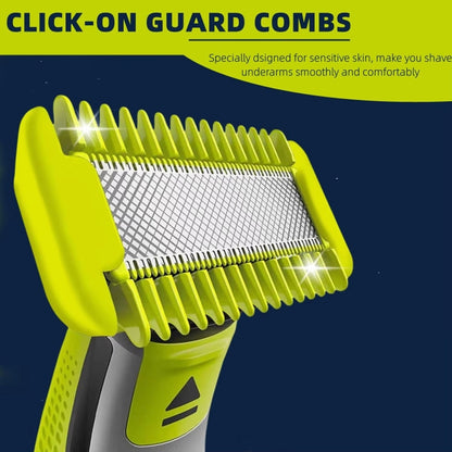 14-length Guide Comb Guard for Philips OneBlade QP25XX / QP26XX / QP27XX / QP28XX Series, Spec: 4 In 1 Kit - Accessories by PMC Jewellery | Online Shopping South Africa | PMC Jewellery | Buy Now Pay Later Mobicred