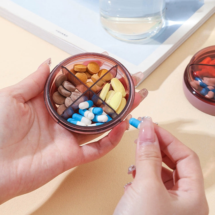Mini Portable Double Compartment Sealed Medicine Organizer(Black) - free shipping - PMC TechLife - Order now!