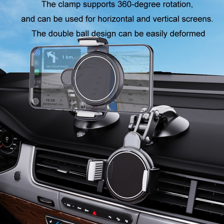 Central Control Instrument Panel Car Navigation Universal Phone Holder, Model: X24-7A Magnetic Seamless Sticker - Universal Car Holders by PMC Jewellery | Online Shopping South Africa | PMC Jewellery | Buy Now Pay Later Mobicred