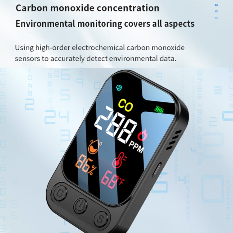 3 In 1 Multifunctional Portable Carbon Monoxide Detector(White) - Air & Water Quality Tester by PMC TechLife | Online Shopping South Africa | PMC TechLife | Buy Now Pay Later Mobicred