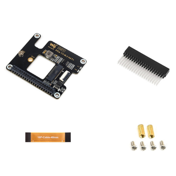 Waveshare For Raspberry Pi 5 PCIe To M.2 Adapter, NVMe Protocol M.2 SSD Basic Kit - free shipping - PMC TechLife - Order now!