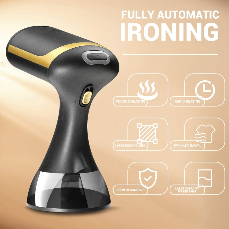Small Portable Handheld Household Steam Spray Clothes Wrinkle Removal Iron, Size: UK Plug(White) - free shipping - PMC TechLife - Order now!