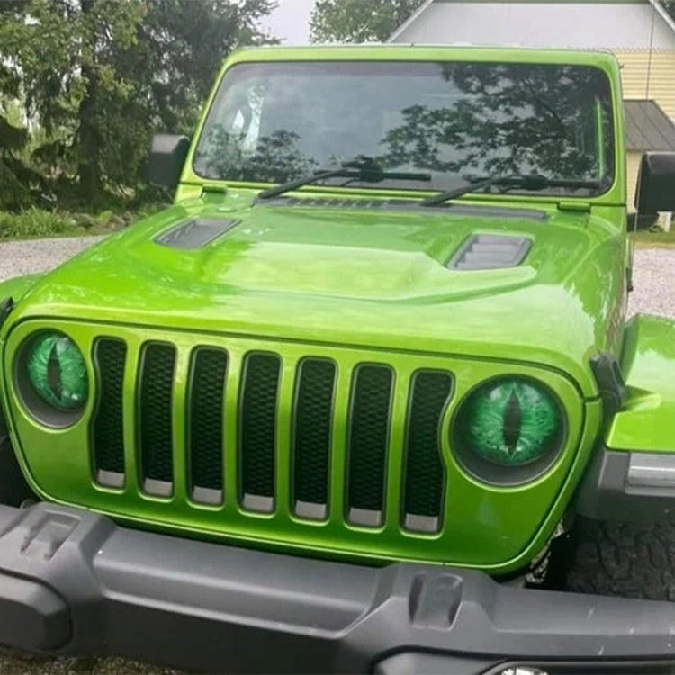 1pair Beast Eyes Headlight Decorative Stickers Off-Road Vehicle Front Lights Stereo Decals, Style: 2 - Lamp Decoration by PMC TechLife | Online Shopping South Africa | PMC TechLife | Buy Now Pay Later Mobicred