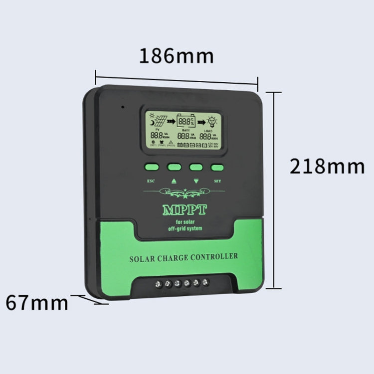 12V/24V 60A MPPT Intelligent Lighting Identification Solar Controller, Model: CM-D60 - Others by PMC TechLife | Online Shopping South Africa | PMC TechLife | Buy Now Pay Later Mobicred