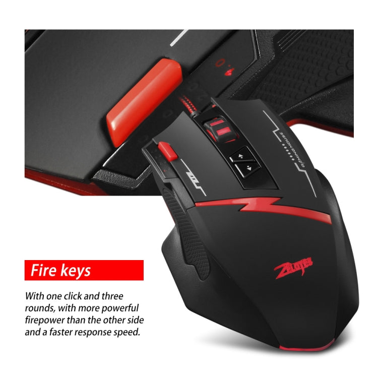 ZELOTES C8 8-buttons Ergonomic Game Programming Custom Wired Mouse(Black) - free shipping - PMC TechLife - Order now!