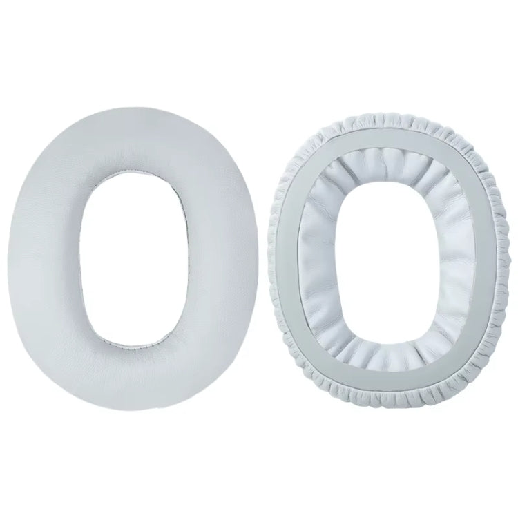 For Xiaomi Headset Easy Edition 2pcs Sponge Cover Earphone Leather Case(Gray) - free shipping - PMC Jewellery - Order now!