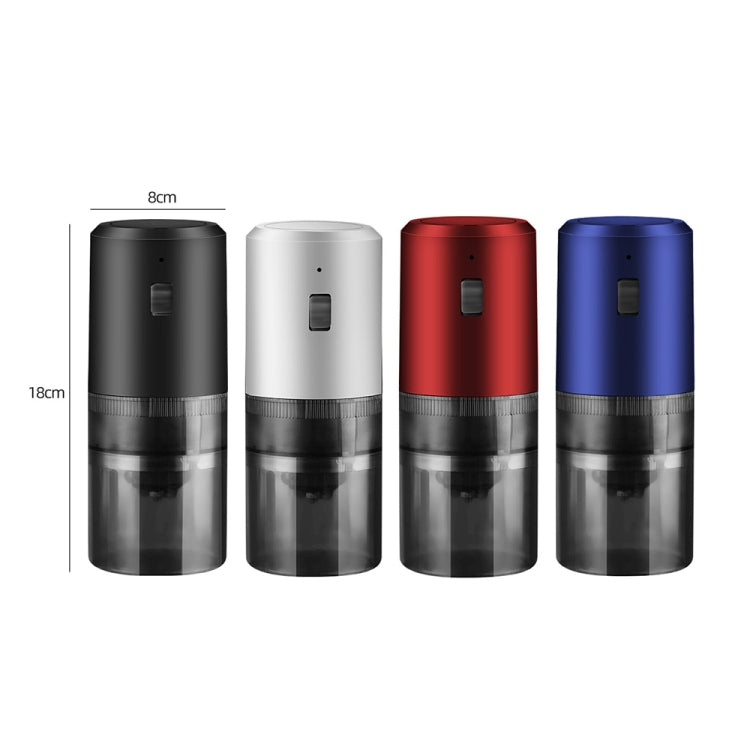 USB Rechargeable Adjustable Coarse and Fine Household Portable Electric Coffee Bean Grinder(Blue) - free shipping - PMC TechLife - Order now!